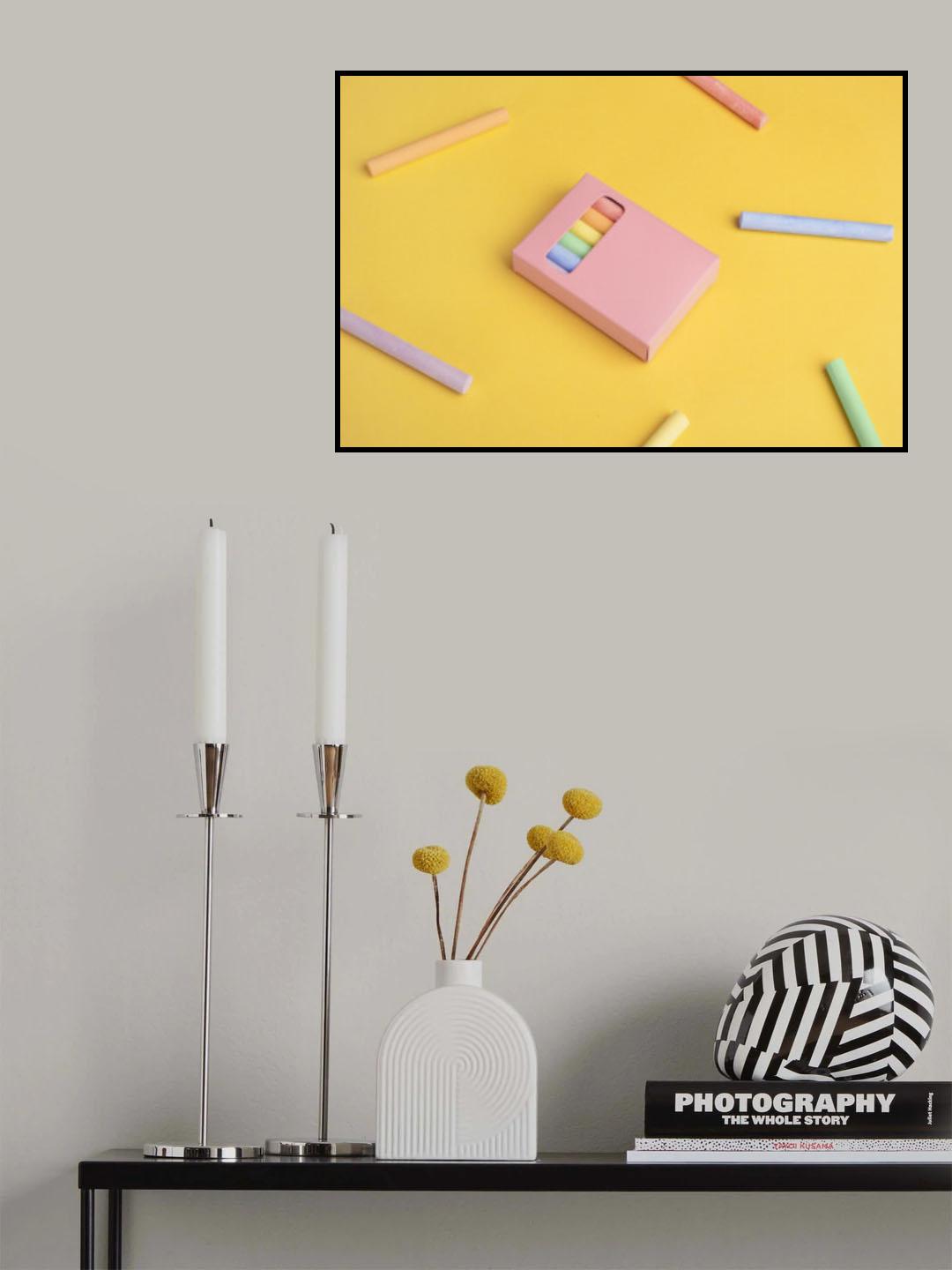 Chalk Poster och Canvastavla