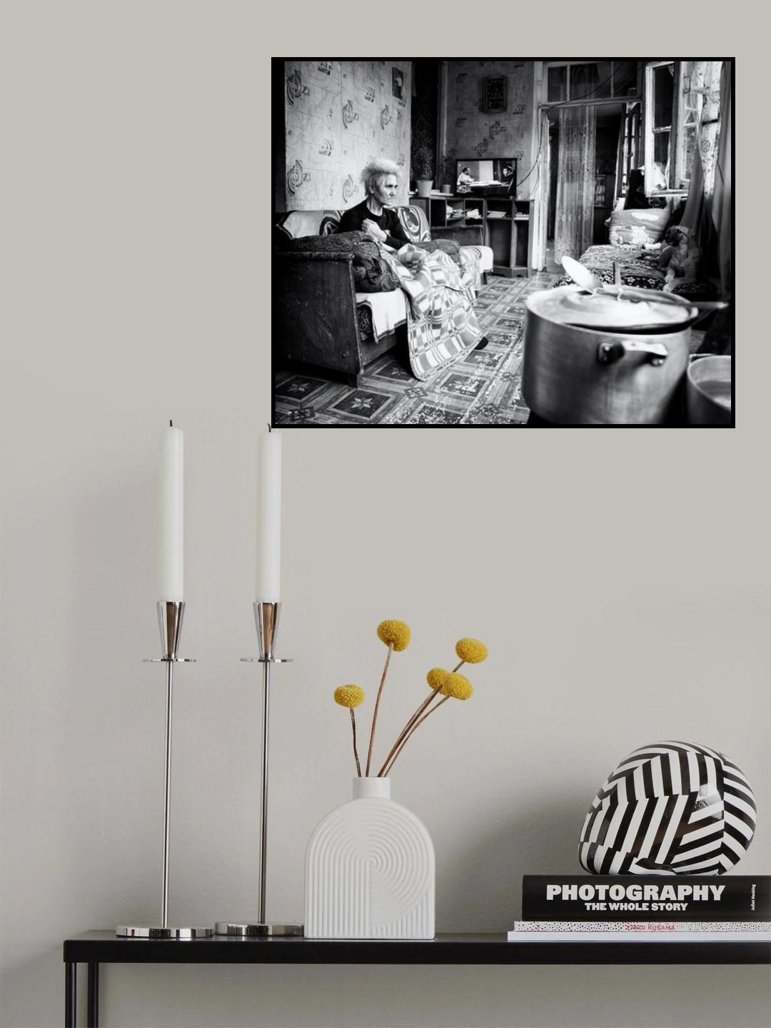 A sick grandmother I Poster och Canvastavla