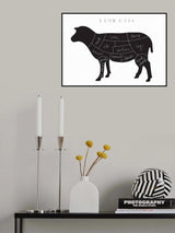 Lamb Cuts Poster och Canvastavla