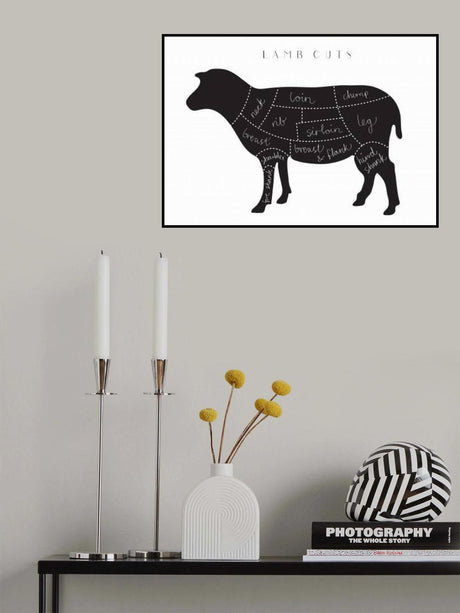 Lamb Cuts Poster och Canvastavla