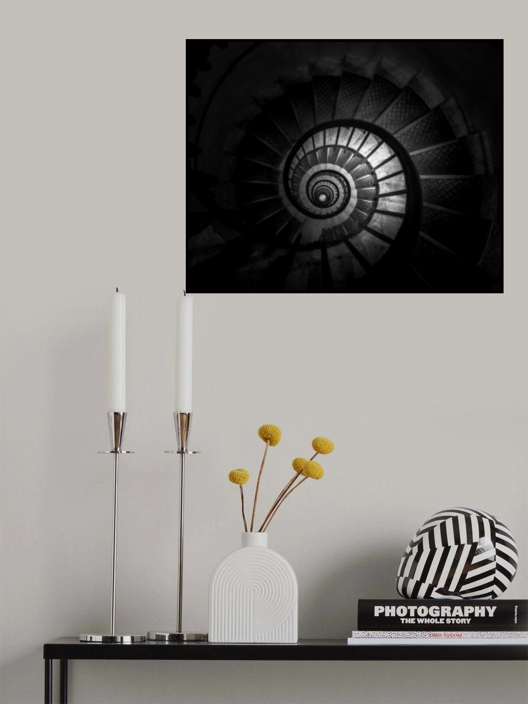 Paris BW - study I Poster och Canvastavla