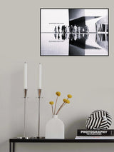 Wedding Guests B/W Poster och Canvastavla