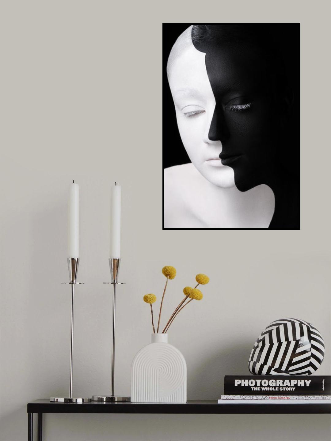 Yin Yang Poster och Canvastavla