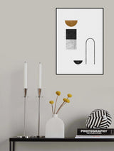 Abstract Geometric IV Poster och Canvastavla