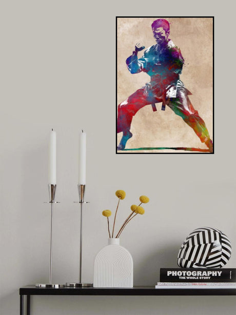 Karate sport #karate #sport Poster och Canvastavla