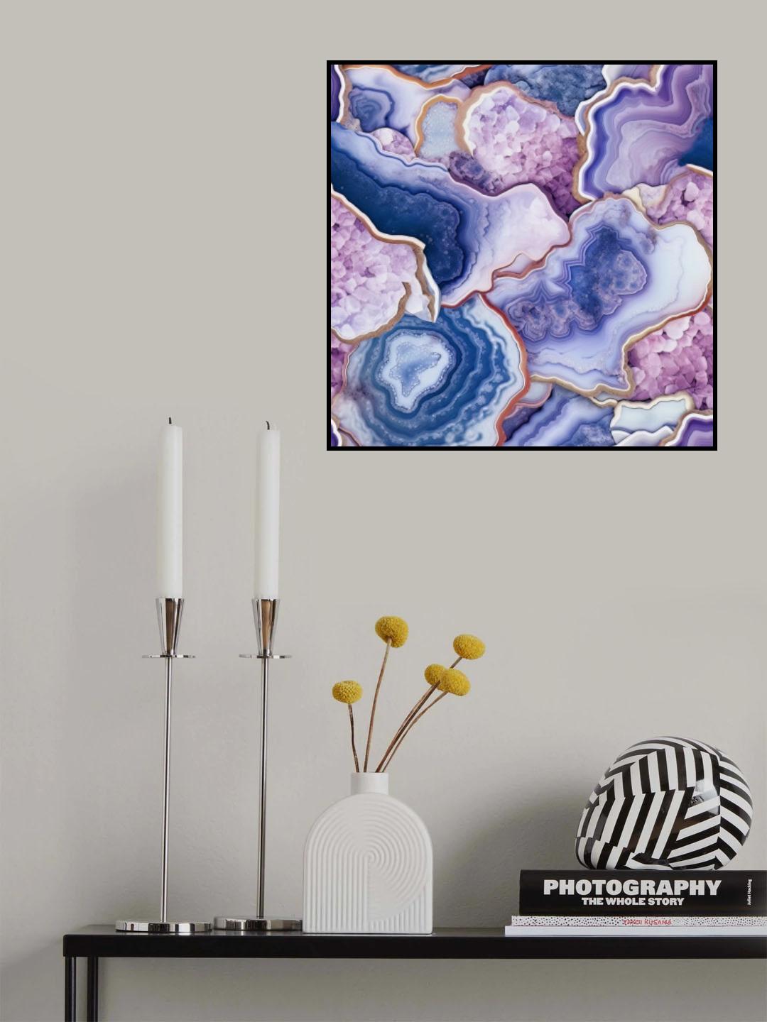 Agate 74 Poster och Canvastavla