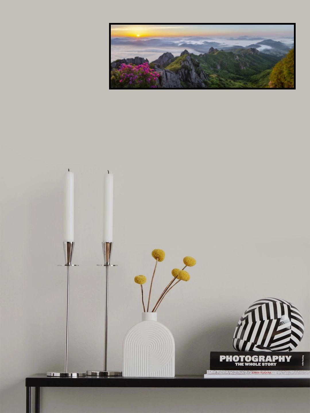 Flowering mountains of May Poster och Canvastavla