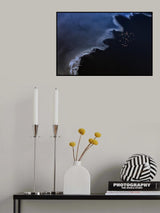 Flying over the Salt Lake Poster och Canvastavla