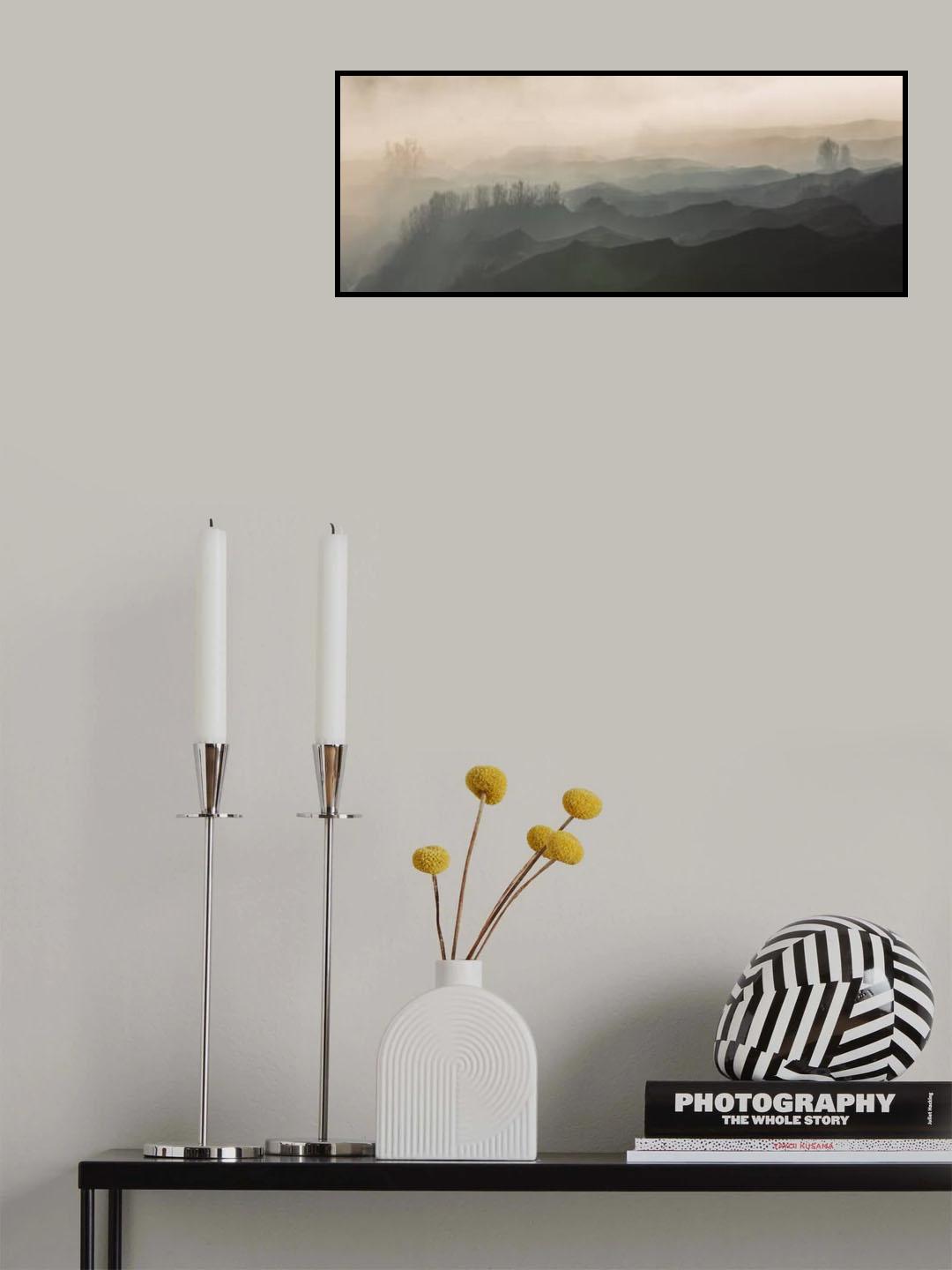 No.1 Undulation Poster och Canvastavla