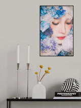 Grace of Pale Blue Poster och Canvastavla