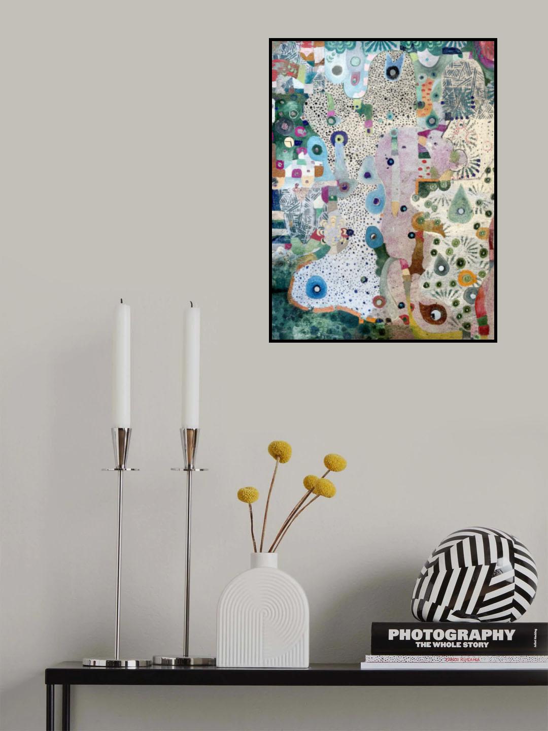 Mirrors and Space Poster och Canvastavla