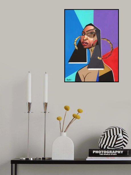 Mona Lena Poster och Canvastavla