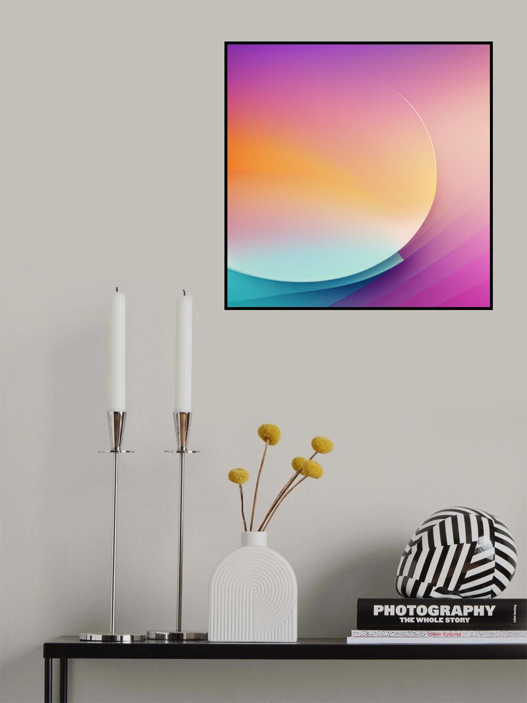 Gradient 83 Poster och Canvastavla