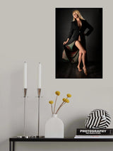 Black Coat Poster och Canvastavla