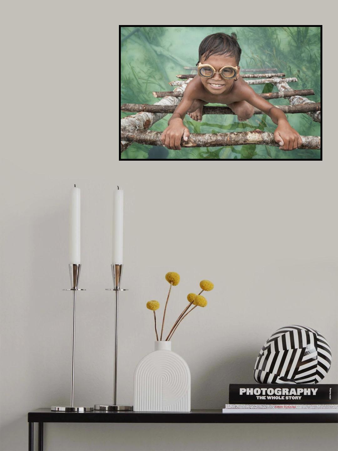 Sea Gypsy Kid Poster och Canvastavla
