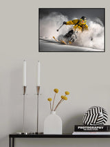 Powder blast Poster och Canvastavla