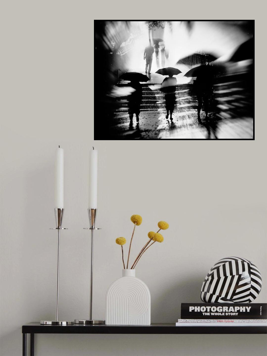 Rainy Days Poster och Canvastavla