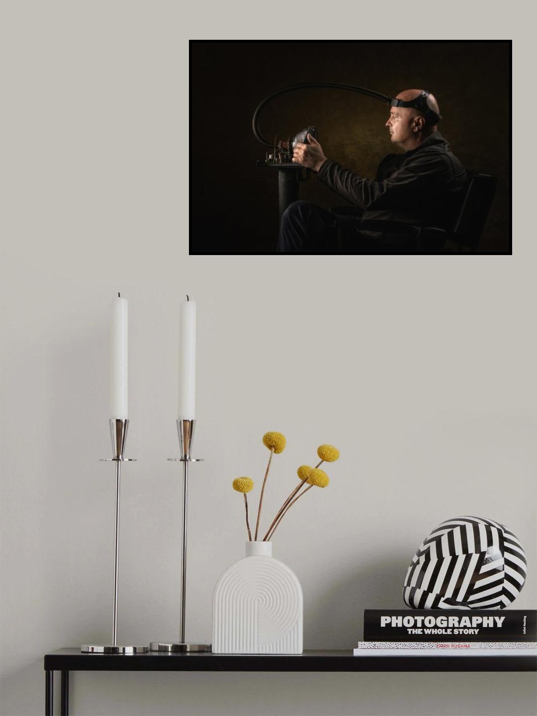 Mind uploading Poster och Canvastavla