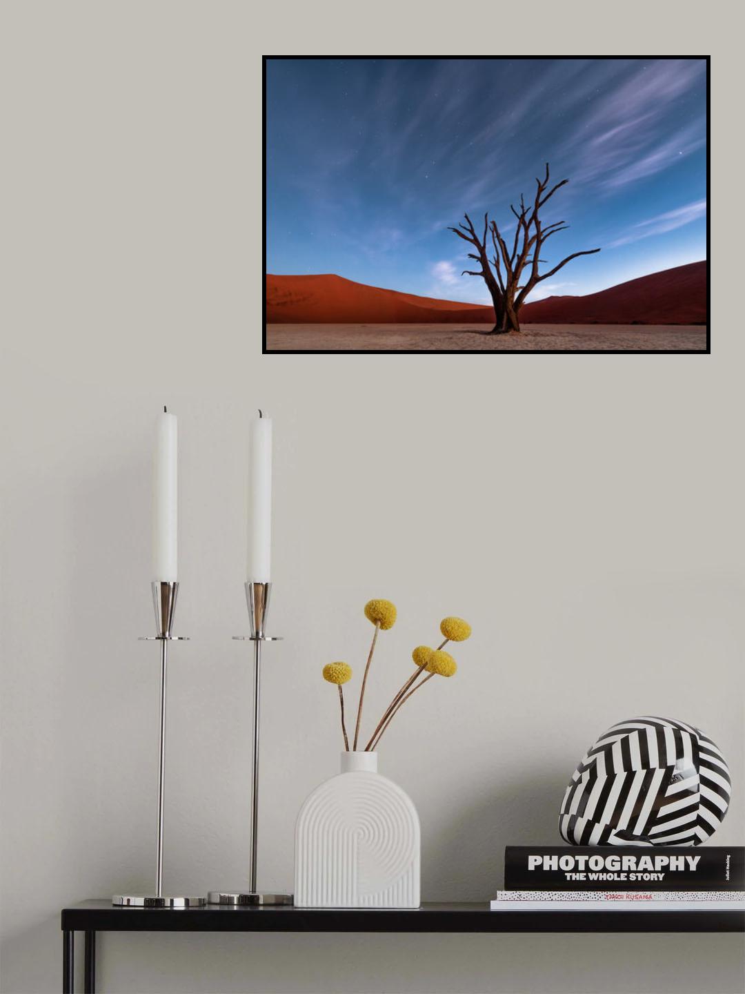 Deadvlei at dusk Poster och Canvastavla