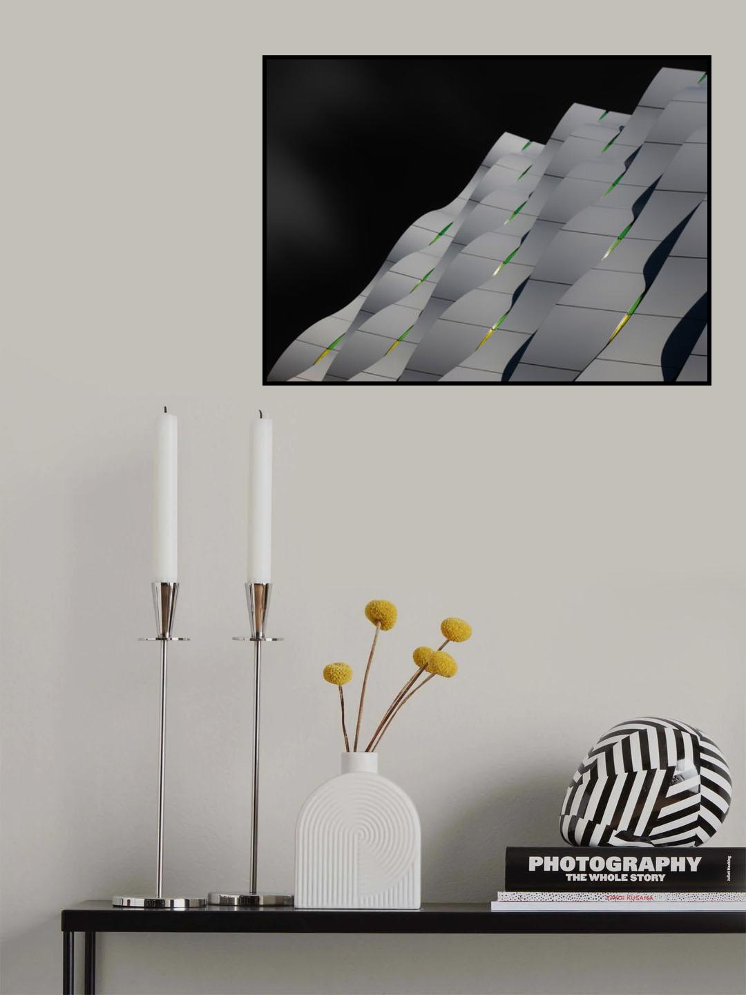 Green and yellow Poster och Canvastavla