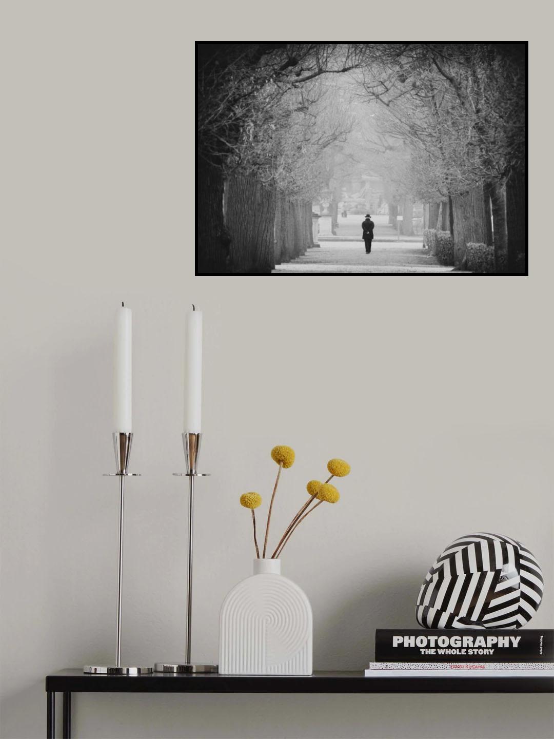 Lonely walk Poster och Canvastavla