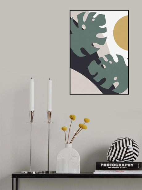 Monstera Cut Out 01 Poster och Canvastavla