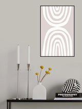 Imperfect Rainbow Poster och Canvastavla