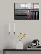 Timmerhuis-inside-out. Poster och Canvastavla