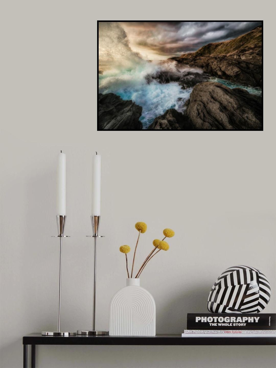 the splash Poster och Canvastavla