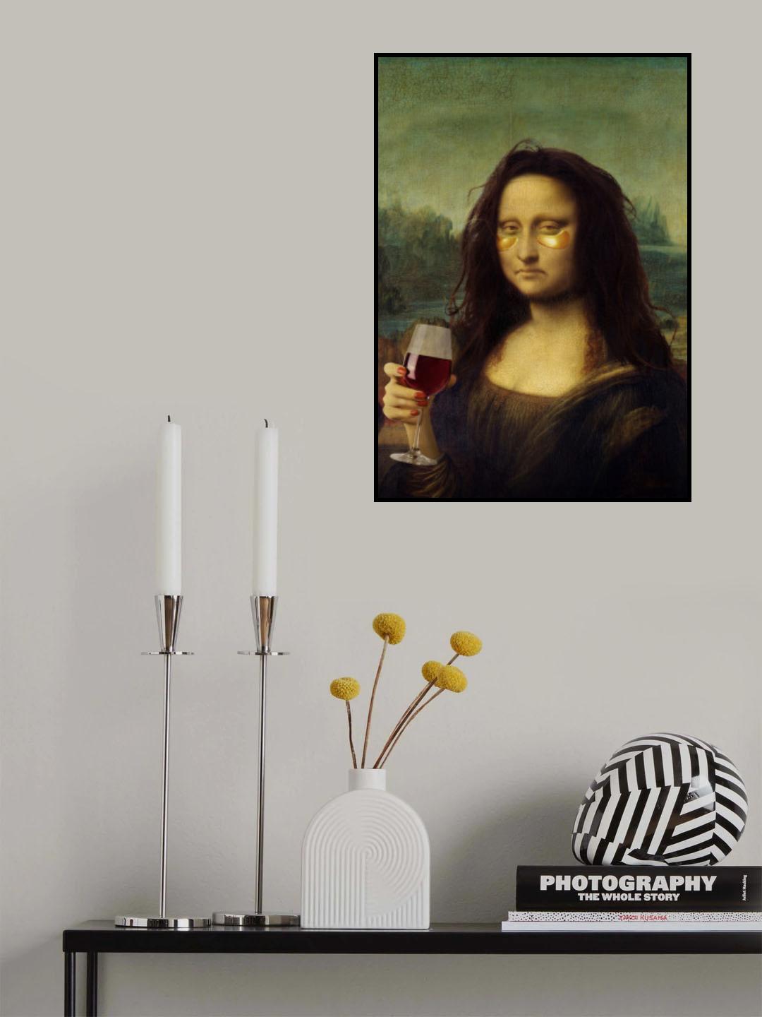 Monday Lisa Poster och Canvastavla