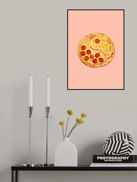 Pizza Balance Poster och Canvastavla