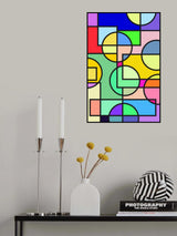 Abstract Circles Collection #3 Poster och Canvastavla