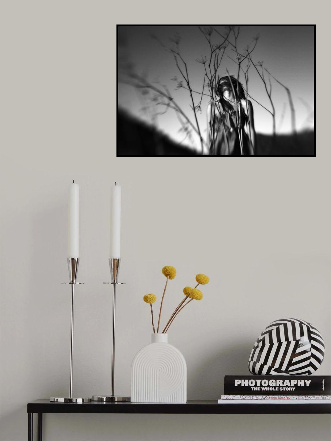 blown off by the wind Poster och Canvastavla