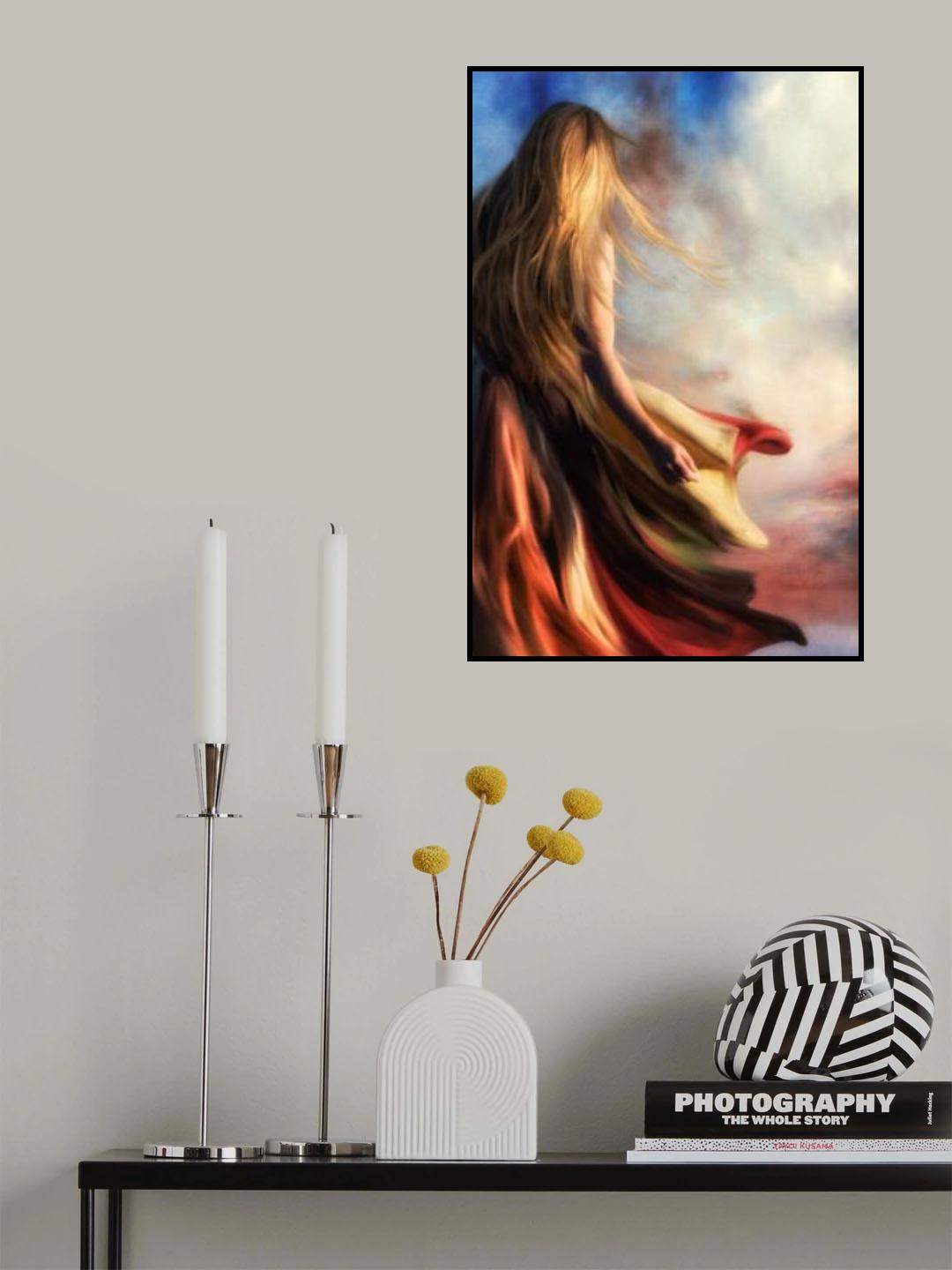 Just keep following your heart... Poster och Canvastavla