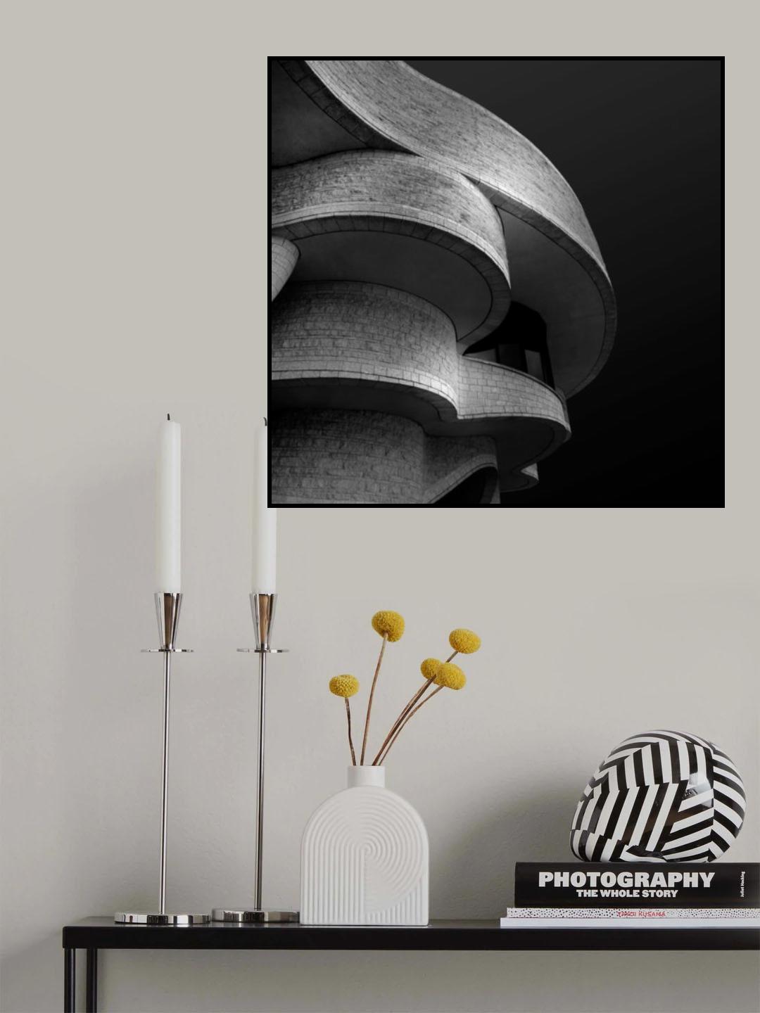 Curves Poster och Canvastavla