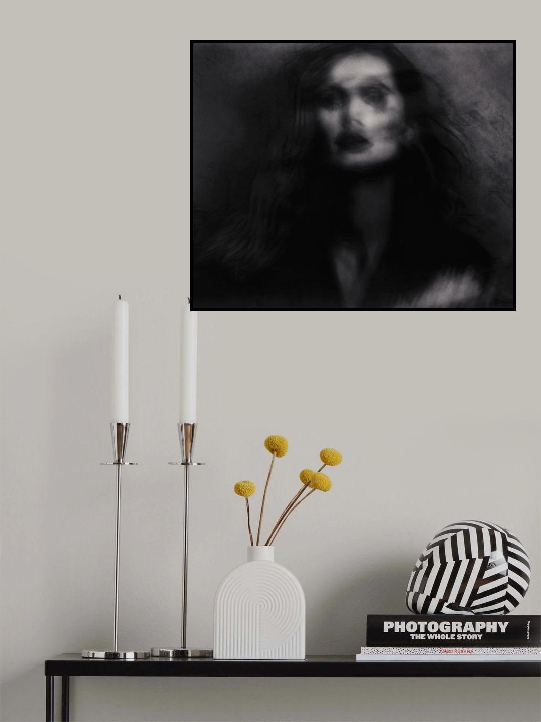 A Quiet Darkness (portrait) Poster och Canvastavla