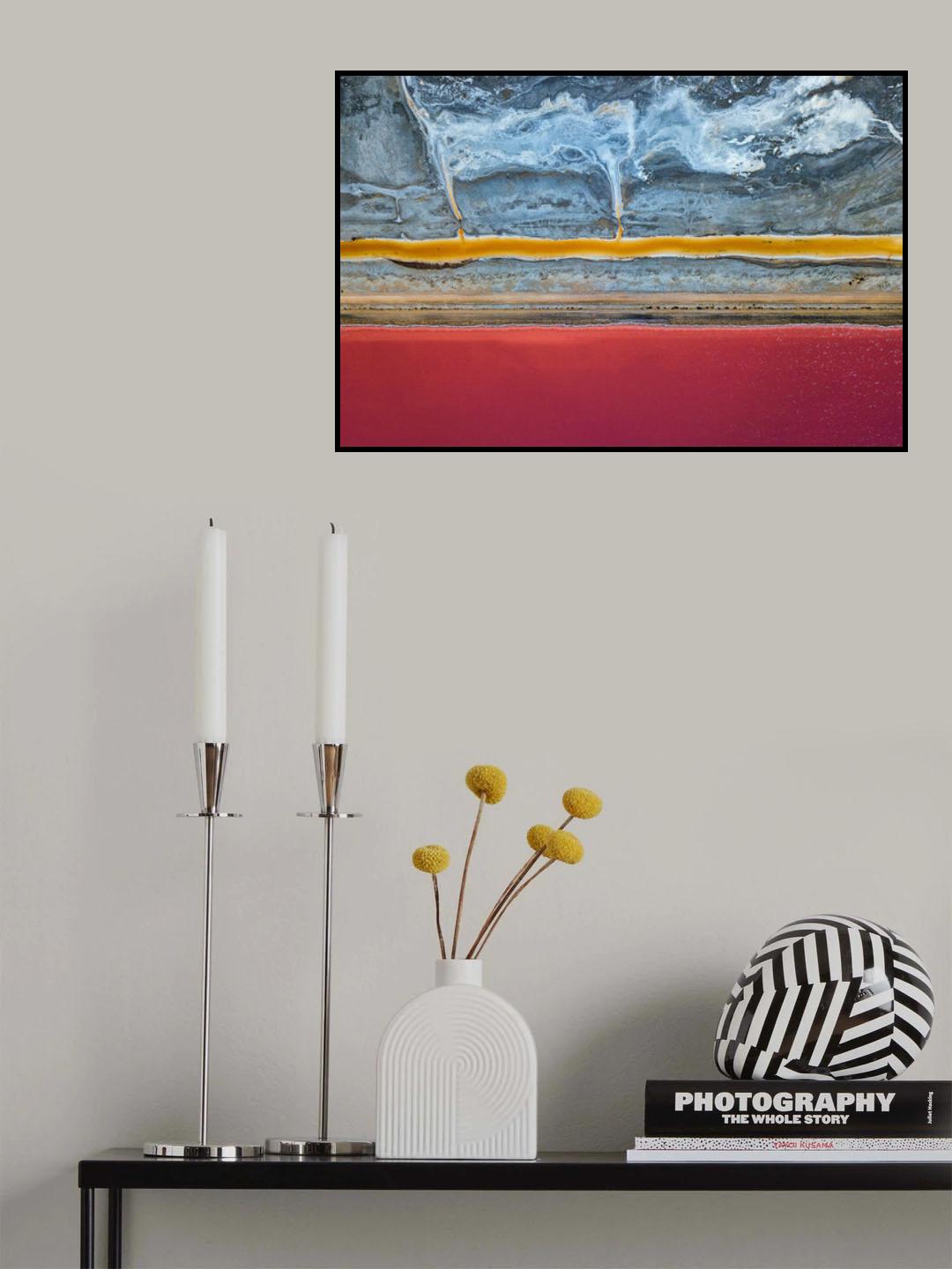 Salt Pans Poster och Canvastavla