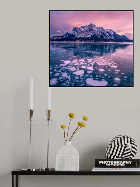 Ice Bubble Poster och Canvastavla