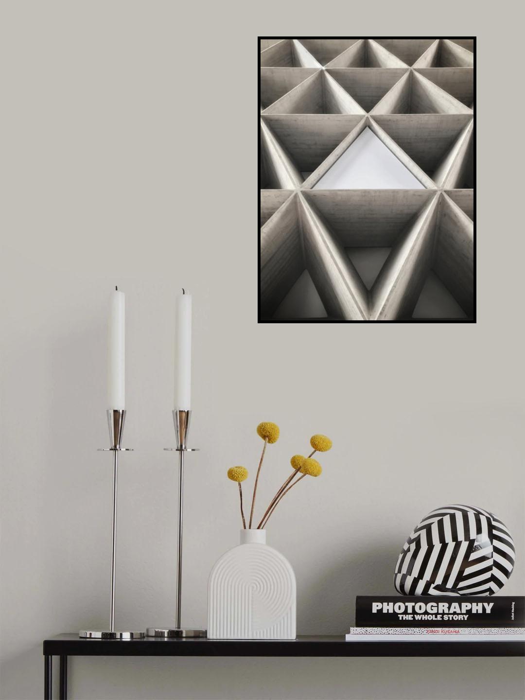 Triangular Poster och Canvastavla