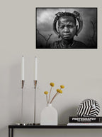 Young Mursi Poster och Canvastavla