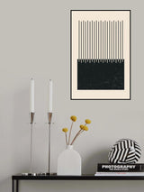 Black and White Line Series #2 Poster och Canvastavla
