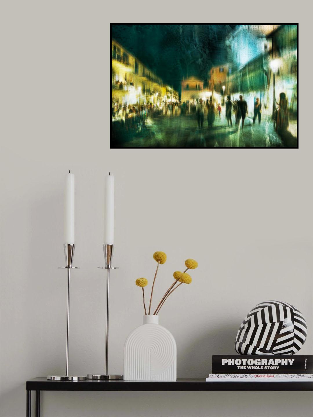 Piazza Vittorio Veneto Poster och Canvastavla