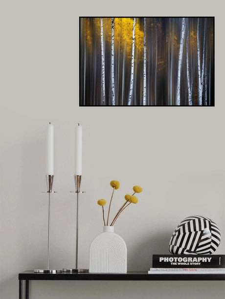 Curtain of Fall Poster och Canvastavla