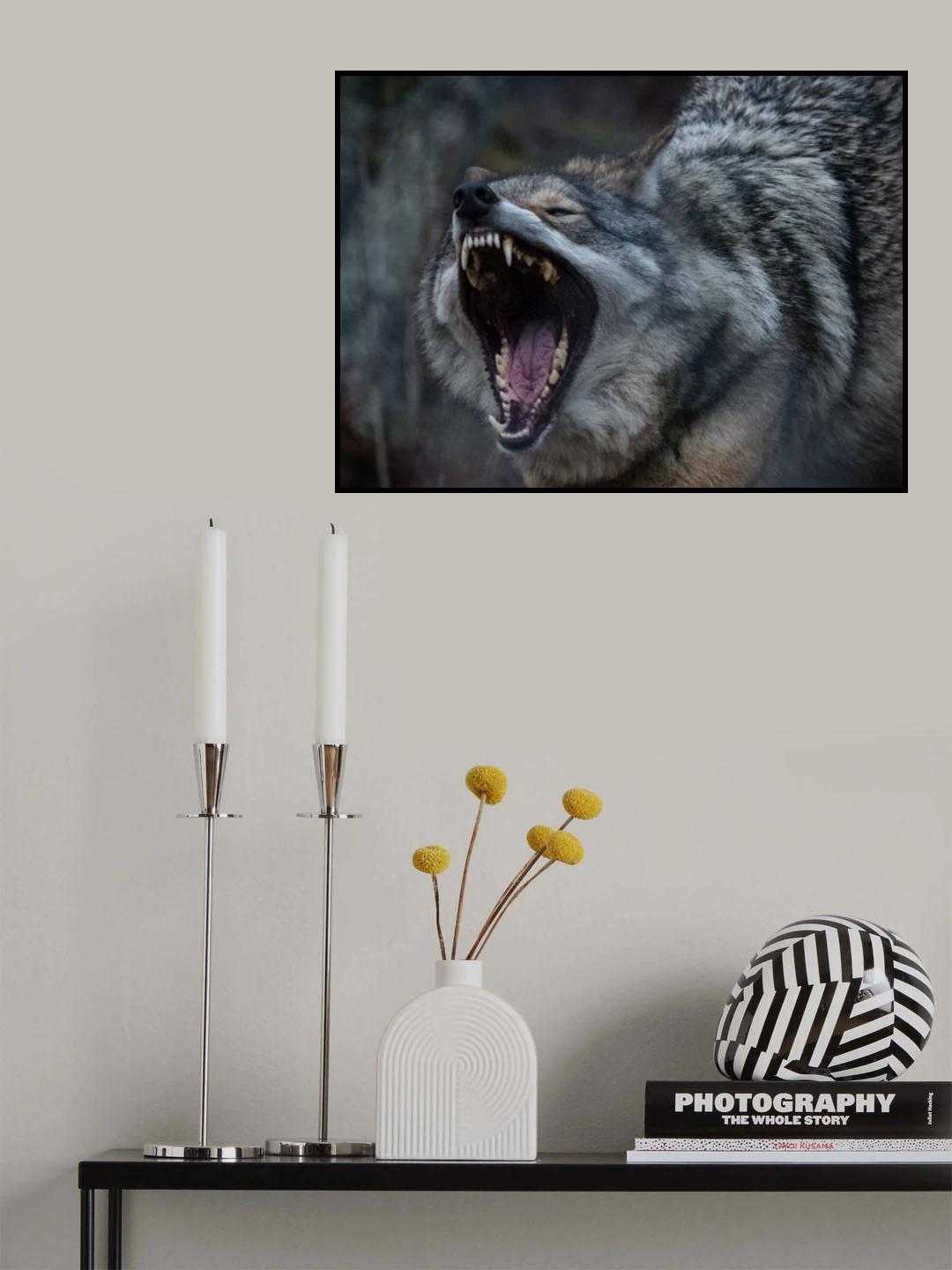 Morning Roaring Poster och Canvastavla