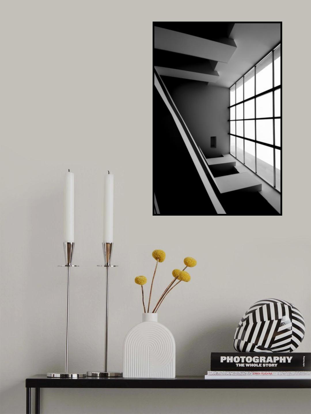 Abstract Architecture Poster och Canvastavla