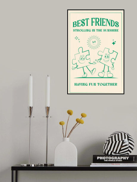 Best Friends Poster och Canvastavla