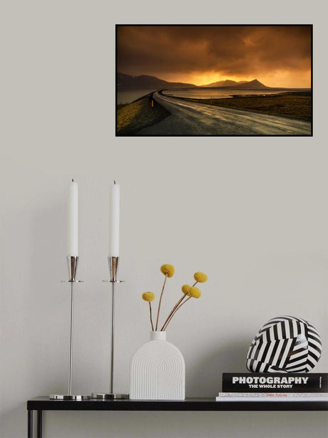 Follow The Road Poster och Canvastavla