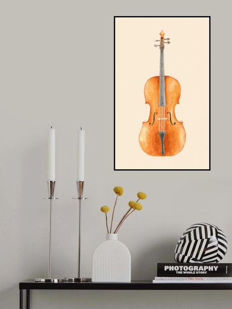 Cello Poster och Canvastavla