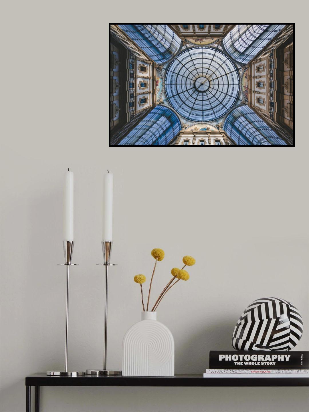 Gallery of Milan Poster och Canvastavla