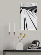 Running along the line Poster och Canvastavla